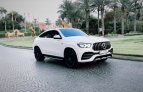 White Mercedes Benz AMG GLE 53 2021 for rent in Abu Dhabi 5